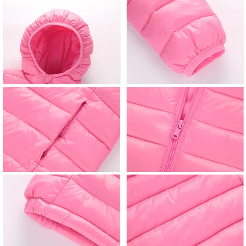 Autumn Winter Kids Down Jackets For Girls Children Clothes Warm Down Coats For Boys Toddler Girls Outerwear Children Clothes