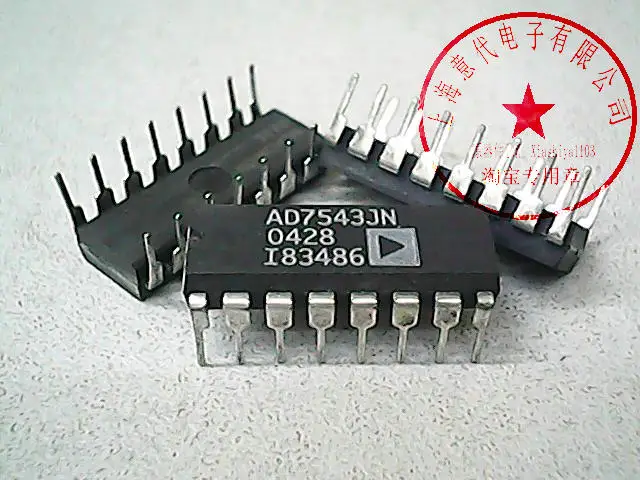 

5pcs AD7543JN , DIP-16