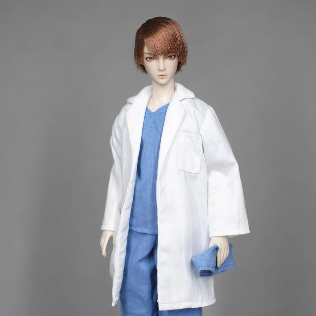 Trajes de Doctor a escala 1/6, trajes de Cosplay, conjunto de prendas para muñecas masculinas, juguetes de juego de rol de simulación para niños