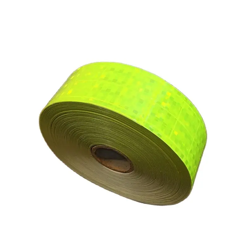 5cm*50m High Visibility Flashing Warning Safety Reflector PVC Tape Reflect Vest Strip Reflective Material