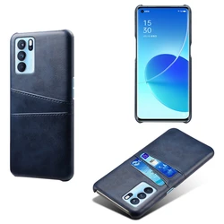 Retro PU Leather Cover for OPPO Reno6 Pro 5G, Card Slots Wallet Cases for Oppo Reno 6 Pro Plus 5G 6pro