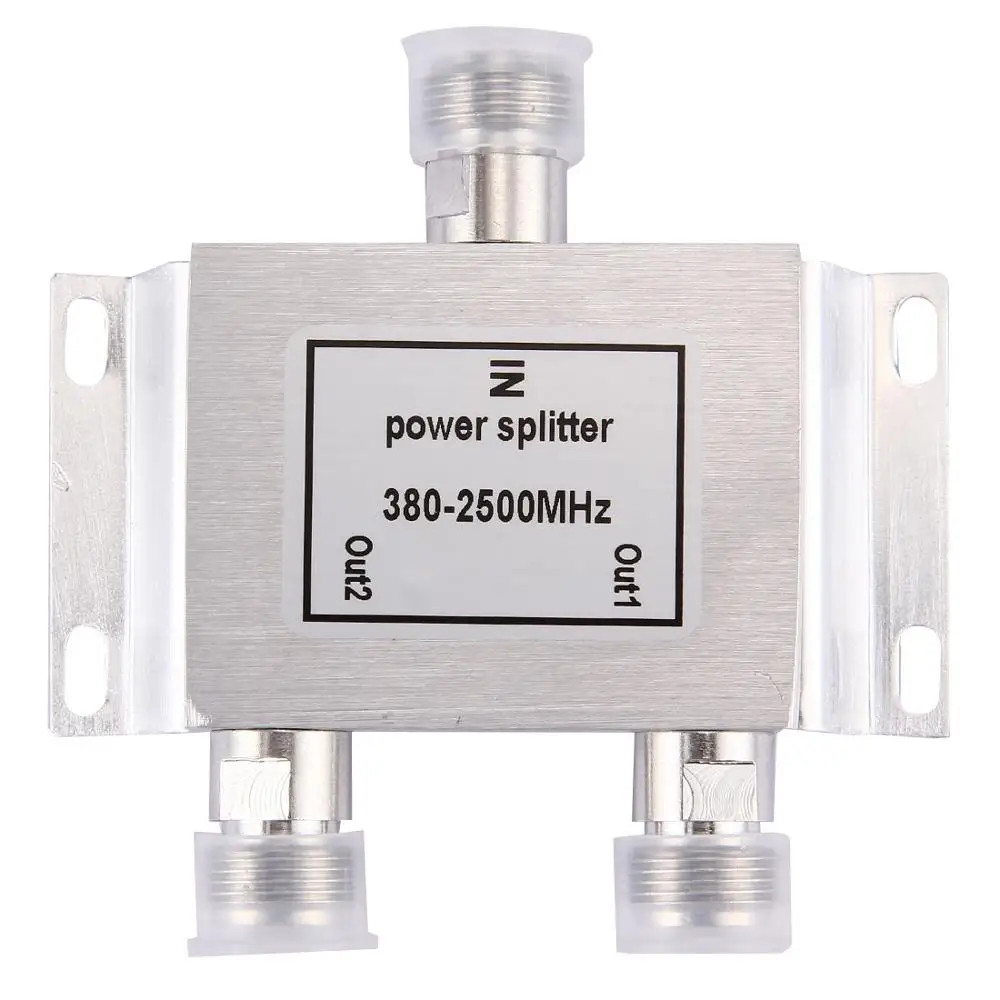 2-3 Way N Female Power Splitter telecom (380~2500MHz) N Type power divider,booster accessory SMA divider for communication