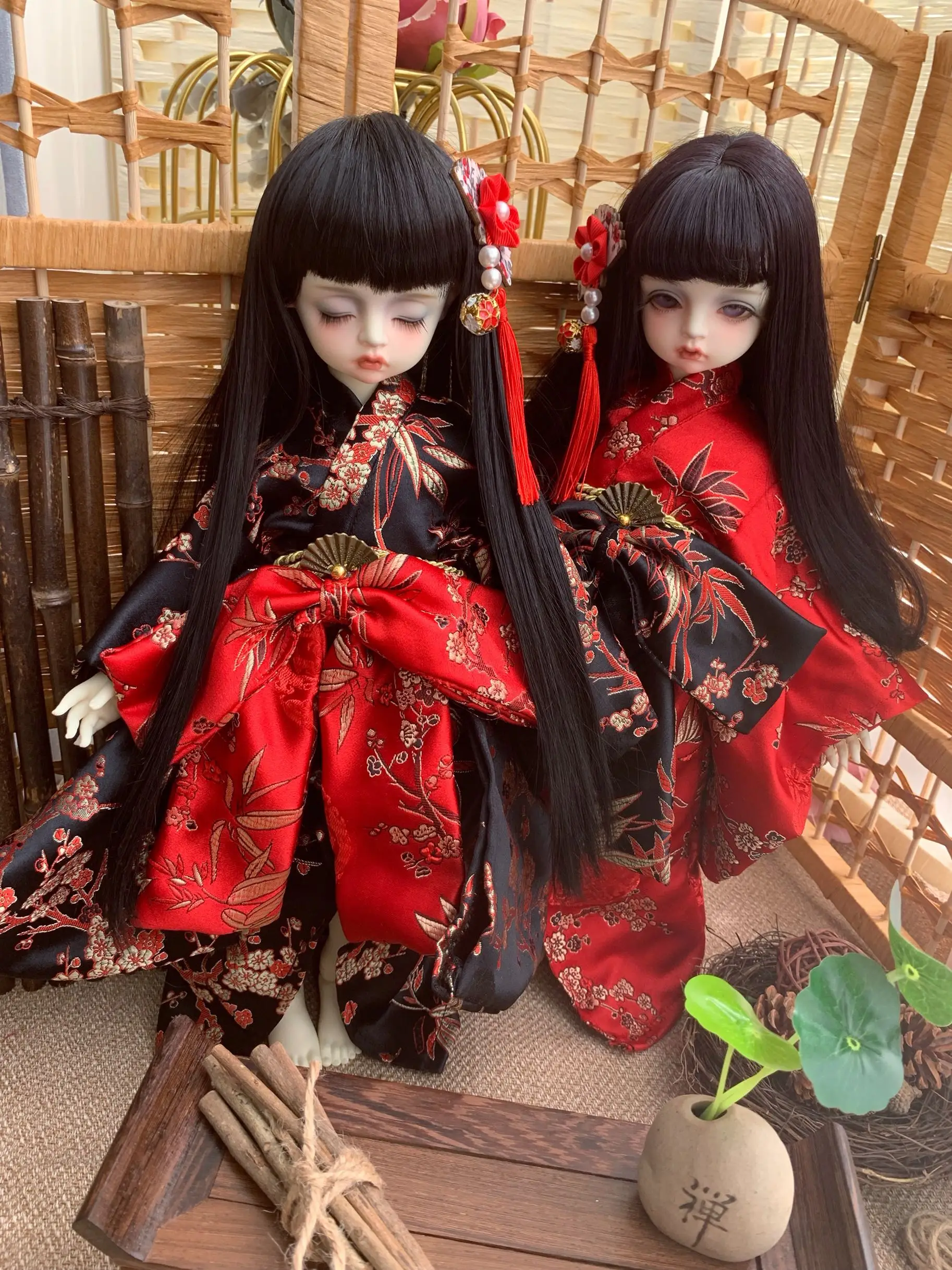 blyth 1/6 1/4 1/3 scale BJD clothes accessories ancient costume Japanese kimono yukata for BJD/SD YOSD MSD SD13 doll C0454