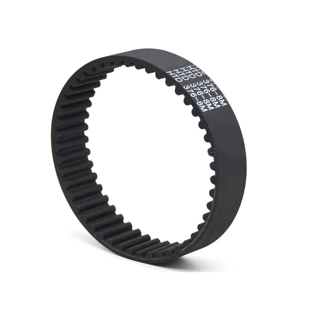 

1Pcs Teeth 117-127 Perimeter 936mm-1016mm 8M Black Neoprene Closed Loop Timing Belt Width 20mm-40mm For CNC Machine/Step Motor