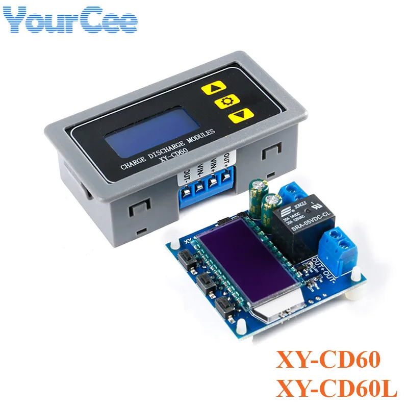 XY-CD60 XY-CD60L Lead-Acid Lithium Battery Charger Control Module Automatic Charging Overcharge Protection Board Switch