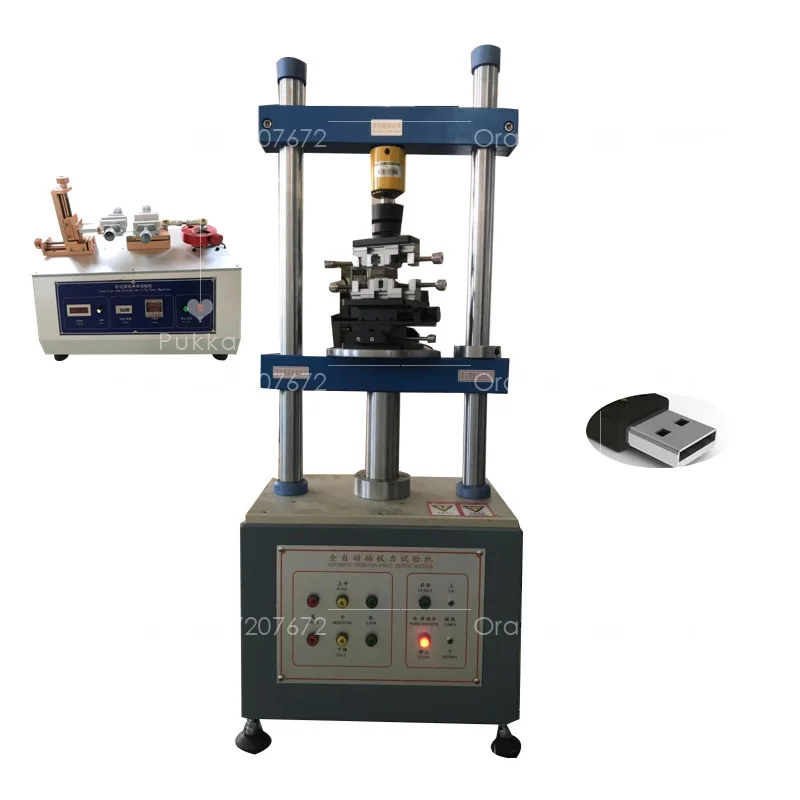 الحواسيب الصغيرة التوصيل الحياة اختبار آلة USB دائم/التوصيل المقبس/أفقي الحياة الإدراج قوة اختبار