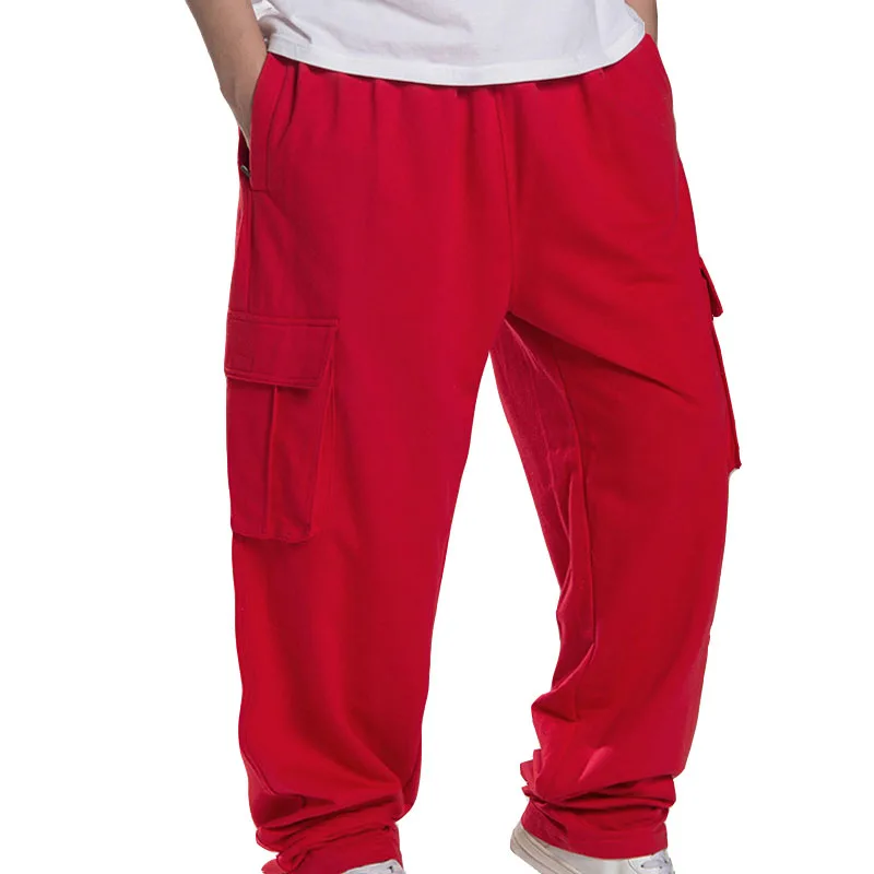 Autumn Spring Plus Size Trousers Men 5XL 6XL 7XL 8XL 9XL Waist 140cm Cotton Cargo Pants