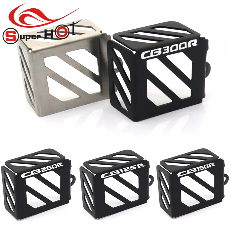 For Honda CB300R CB250R CB150R CB125R Accessories Rear Brake Fluid Reservoir Guard Cover Protector for cb 300r 250r 150r 125r