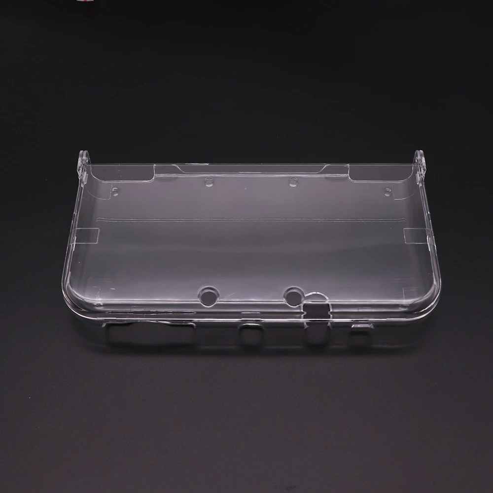 Para nintend novo 3ds xl ll plástico claro cristal proteção casca dura capa da pele para nintend nova 3ds xl ll console & jogos