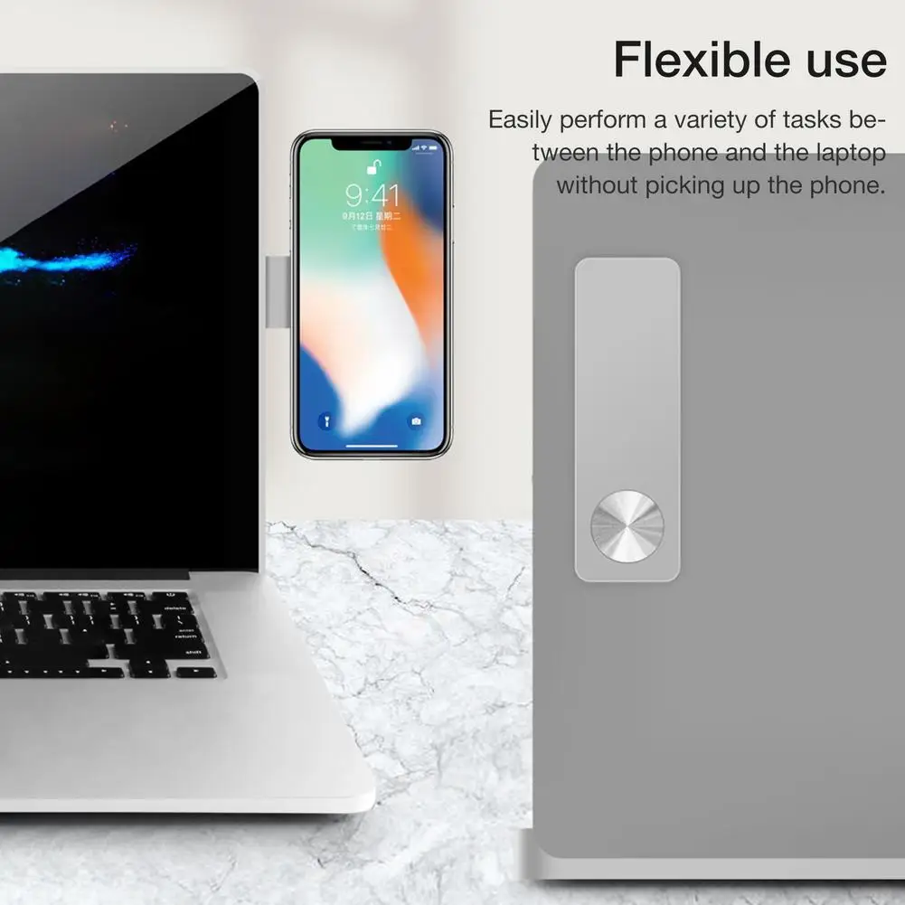 المغناطيسي للطي حامل متعدد حامل شاشة ل حامل هاتف تمديد حامل ضبط الكمبيوتر المحمول الجانب جبل ربط قرص قوس