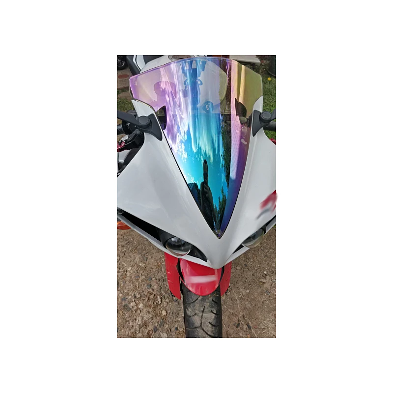 Windscreen For 2009 2010 2011 2012 2013 2014 Yamaha YZF-R1 YZF R1 1000 Wind Screen Deflectors Windshield Smoke Iridium