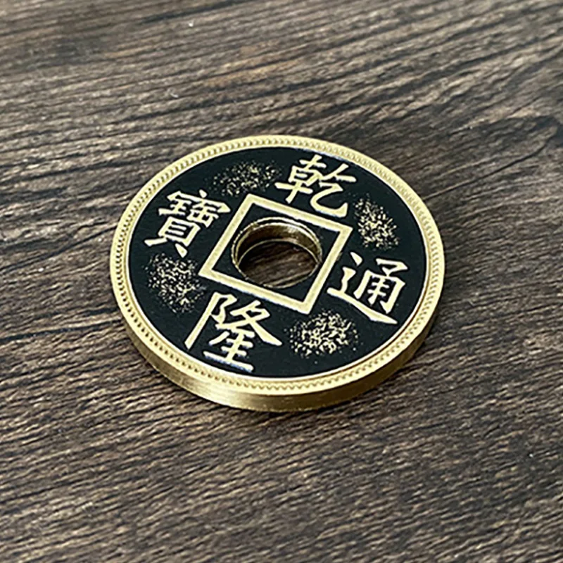 Triad Coins (Chinese Palace Coin) Magic Tricks Three Coin Appear Vanish Magia Magician Close Up Illusion Gimmicks Mentalism Prop