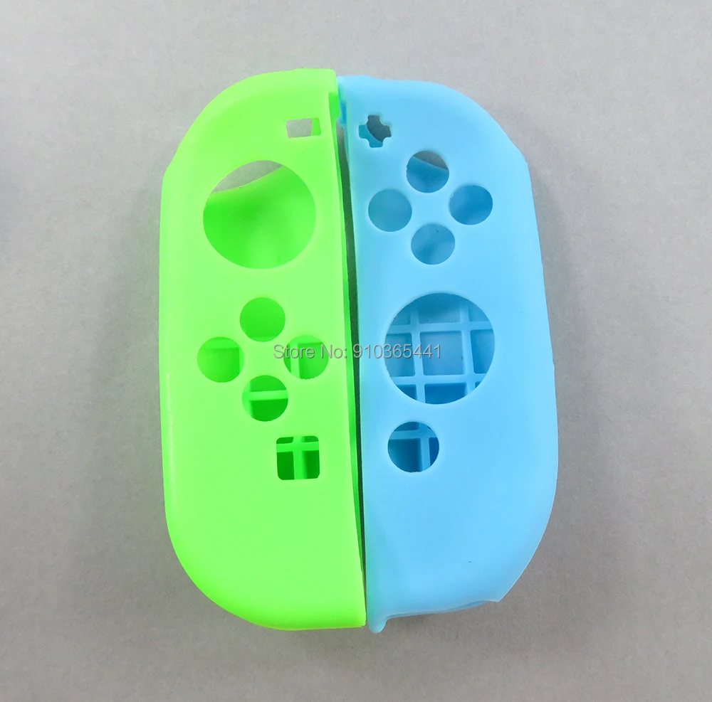 10 セット/ロット新しいソフトシリコンケース Nintend スイッチ NS コントローラ保護カバーシリコンケース NS スイッチ