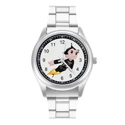 Astroboy Quartz Watch Design Unusual Wrist Watch Stainless Photo Sport Couple Wristwatch