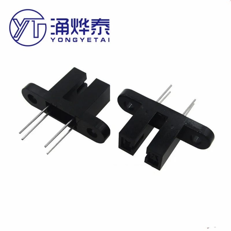 

YYT 10PCS MOC70T photoelectric switch infrared photoelectric sensor slot type U type radiation switch slot width 4MM