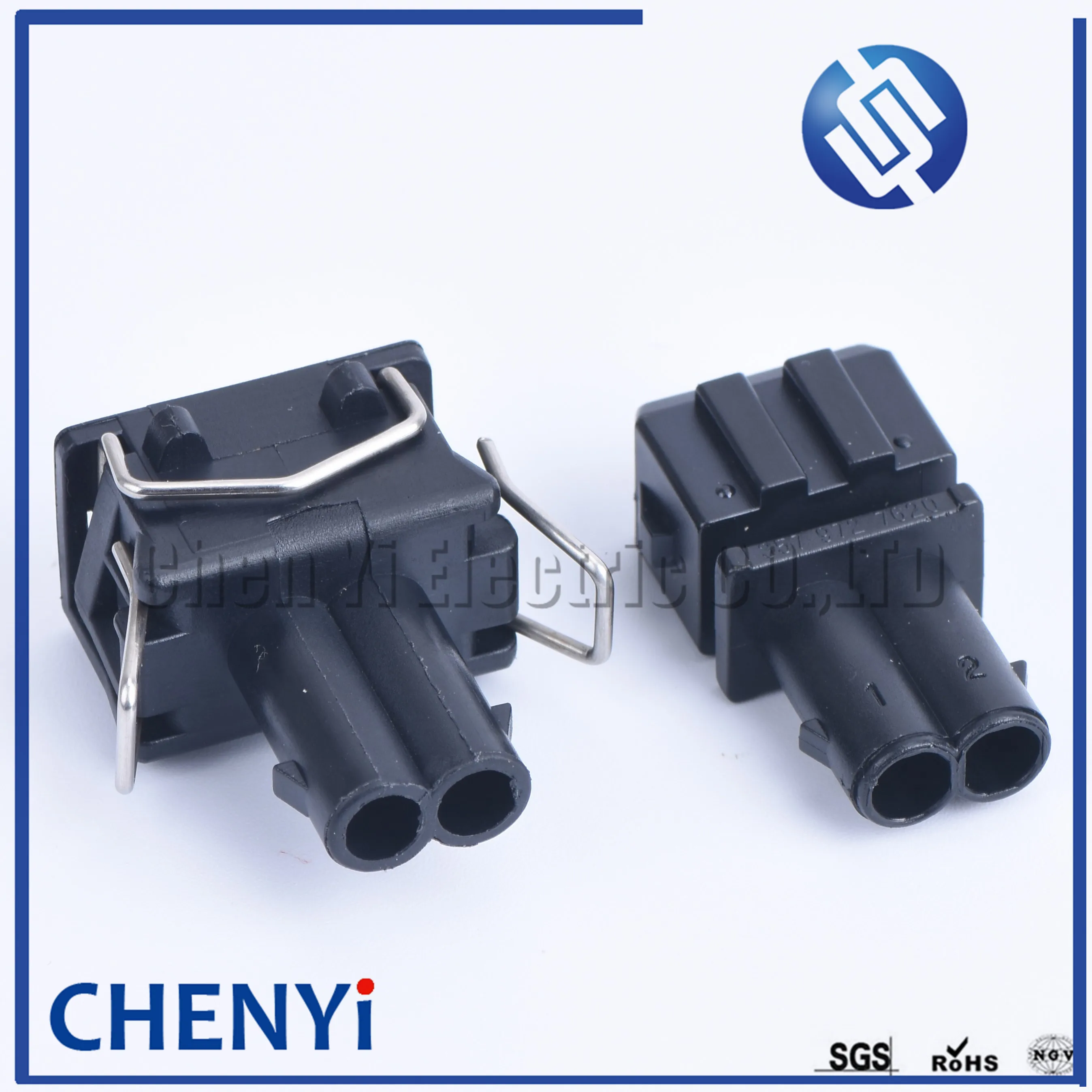 1 set 2 Pin 3.5mm 357 972 762 / 357 972 752 Auto Waterproof Wiring Harness Connector Back Up Lamp Switch Connector 357972762