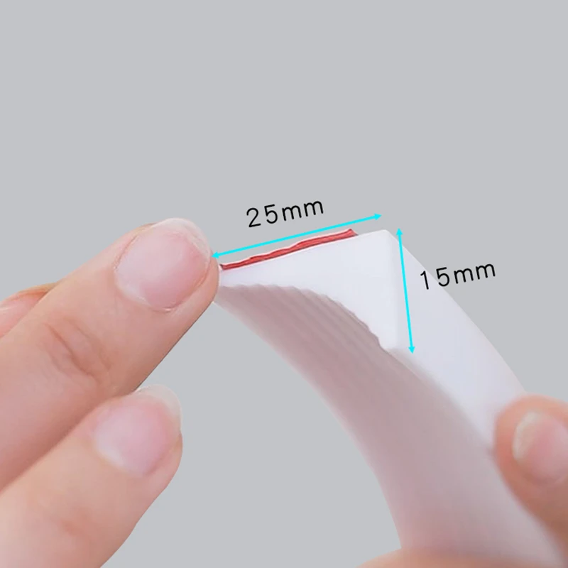 New Kitchen Countertop silicone water barrier Bathroom Stopper Bendable retaining strip Dry And Wet Separation Flood barriers