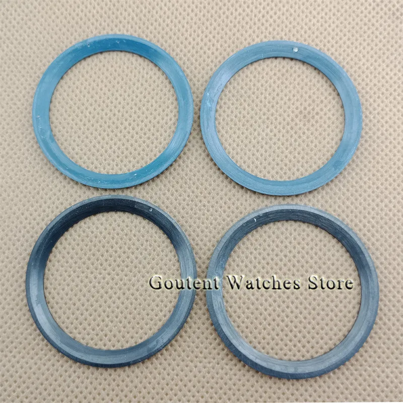 38mm blue/black super luminous bezel insert Ceramic Bezel Ring Insert Watch Parts fit for 40mm watches