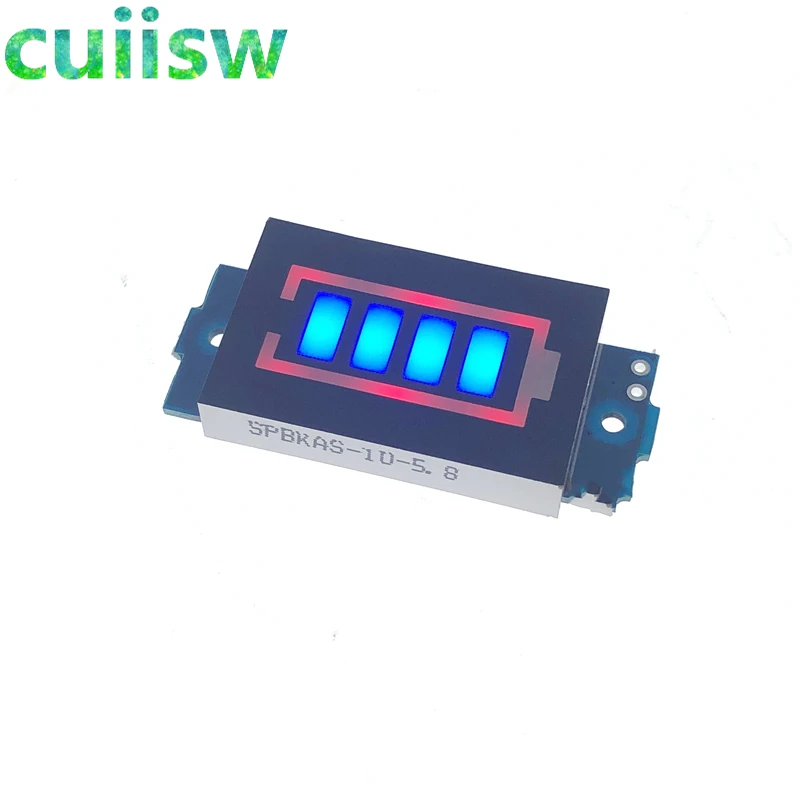 1S 2S 3S 4S 18650 بطارية ليثيوم قدرة مؤشر وحدة 16.8V الأزرق عرض مركبة كهربية طاقة البطارية تستر