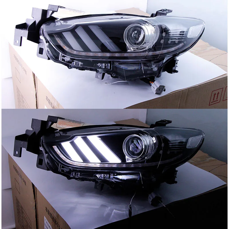 Car Styling  for Mazda 6 Atenza LED Headlight 2014-2016 Head Lamp DRL Signal Projector Lens Automotive Accessor