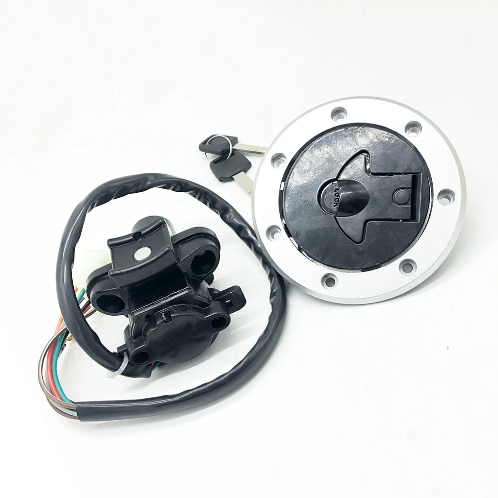 Zündschloss Sperrschlüssel Kraftstofftankdeckel Passend für Kawasaki Ninja 250 ZX6R ZX7R ZX9R ZZR400 ZXR400 ZZR600 ZXR750 – Detail 4