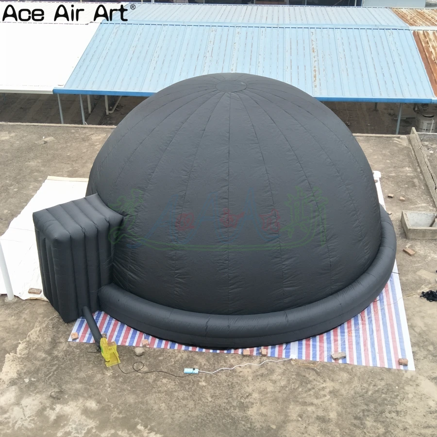 Tenda da cinema per proiezione a cupola planetaria portatile gonfiabile a cupola da 360 gradi per esterni