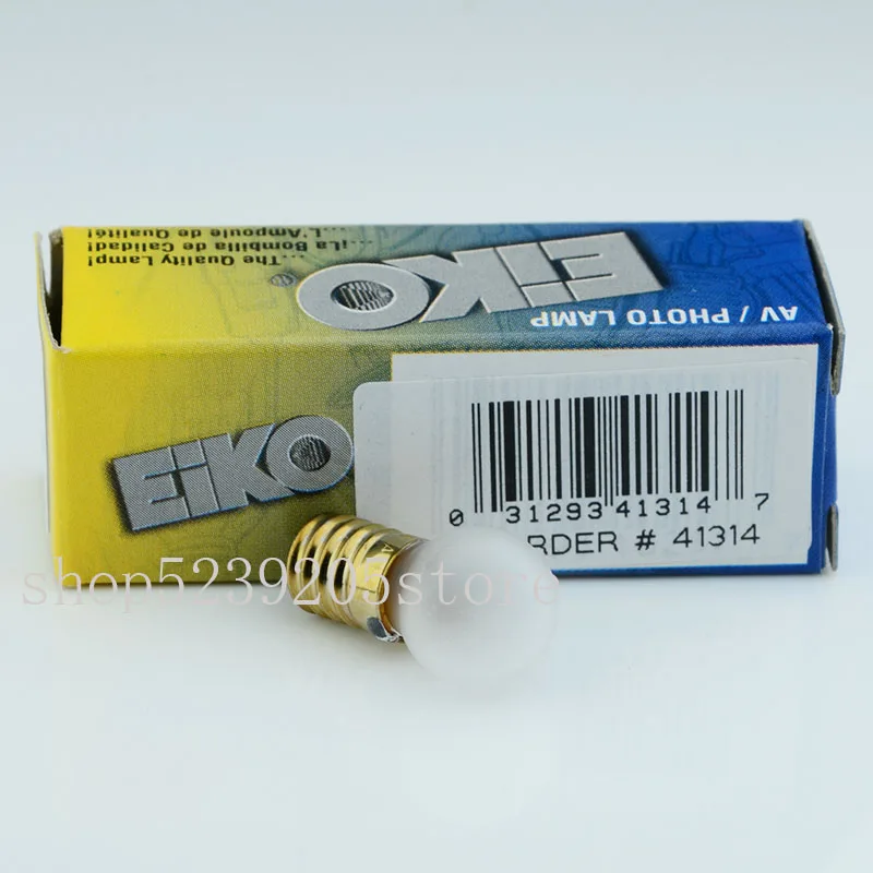 Eiko 41314 E10 Bulb used for TOPCON OM3/OM4 Corneal curvature instrument Eiko 41314 6V2.4W 0.4A lamp