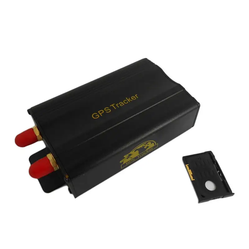 GSM/GPRS Tracking Vehicle Car GPS Tracker Tk103A GPS103A Real Time Tracker Door Shock Sensor ACC Alarm Tracking System