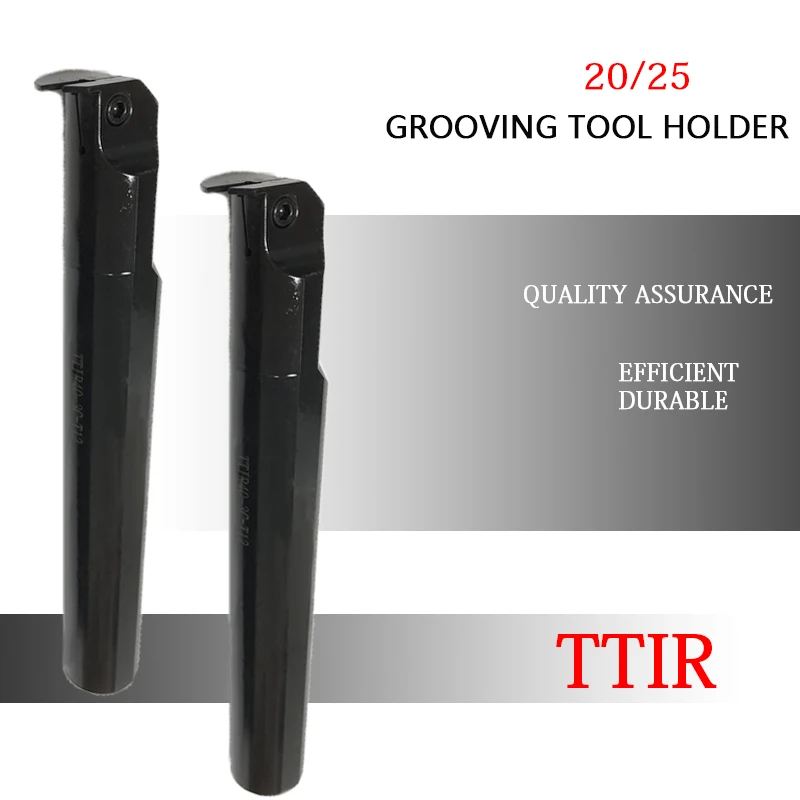 TTIR 20 25 TTIR20 TTIR25 TTIR20-2 TTIR25-3 CNC Grooving Turning Tool Holder Carbide Inserts Internal Slotting Shank Tool Bar