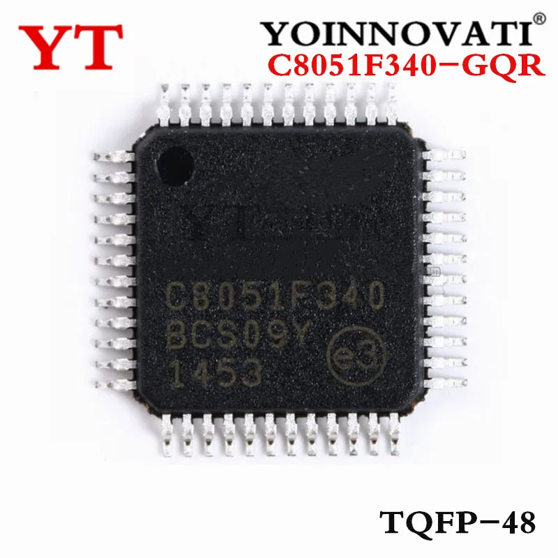 100pcs/lot C8051F340-GQR C8051F340-GQ C8051F340 TQFP48 IC