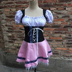 Lady Oktoberfest Costume Germany Bavarian Beer Maid Waiter Cosplay Parade Tavern Fancy Carnival Party Dress