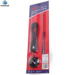 Mag-1345 26MHz 27MHZ 28MHz High Gain CB Radio Antenna with Magnetic Base PL259 Connector for CB-27 CB-40M Citizen Band Radio