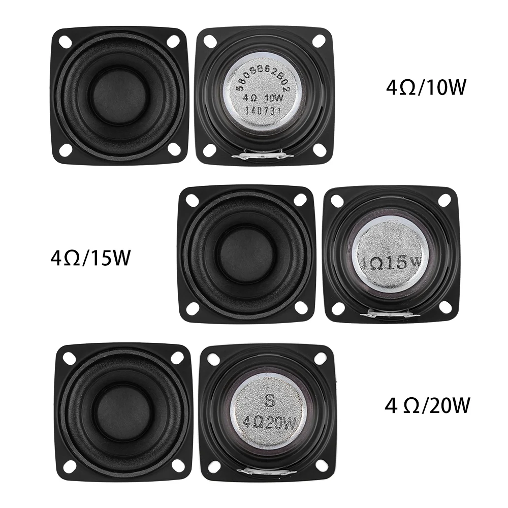 AIYIMA-Amplificador de sonido de rango completo, 2 piezas, 2 pulgadas, 4 Ohm, 10W, 15W, 20W, altavoz de Radio, altavoz BT DIY