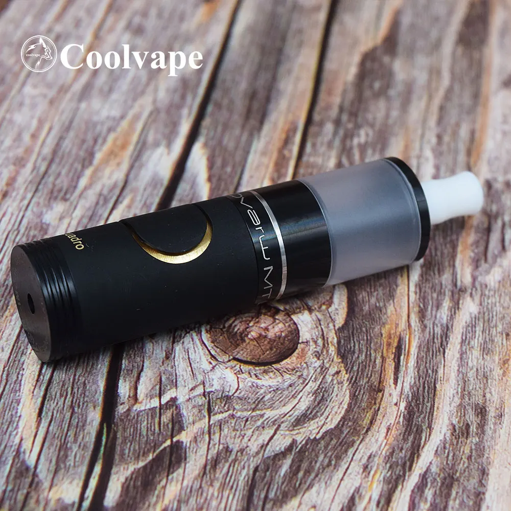 ennequadro mod con Dvarw mtl RTA tanque atomizador de cigarrillo electrónico 2ML 22mm 18350 batería vape vs AV Twistgyre MOD kit sob kit