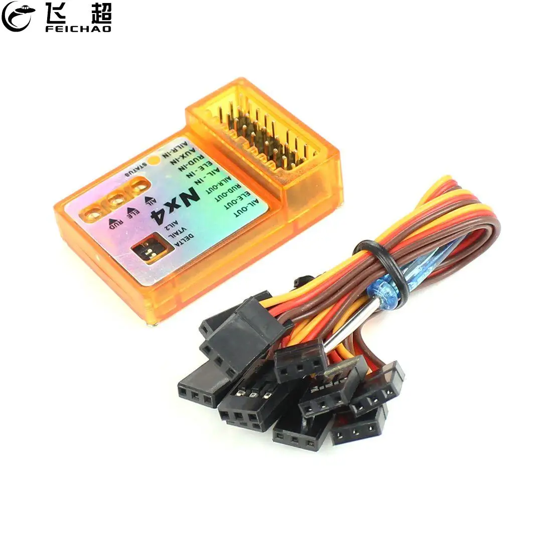 Feichao NX4 Pro Điều Khiển Chuyến Bay 3D Chuyến Bay Con Quay Cân Bằng Cho Máy Bay Cánh Cố Định Cho Tỷ Lệ/Giữ/Con Quay Hồi Chuyển ngoài Khơi Mô Hình DIY