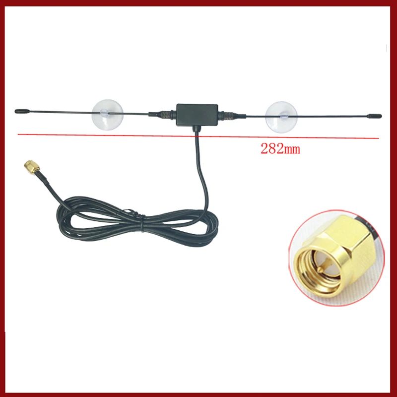 عالية الجودة 433MHZ shofar هوائي 433MHZ هوائي 1.5 متر كامل الأسلاك النحاسية SMA ذكر دبوس نوعية جيدة