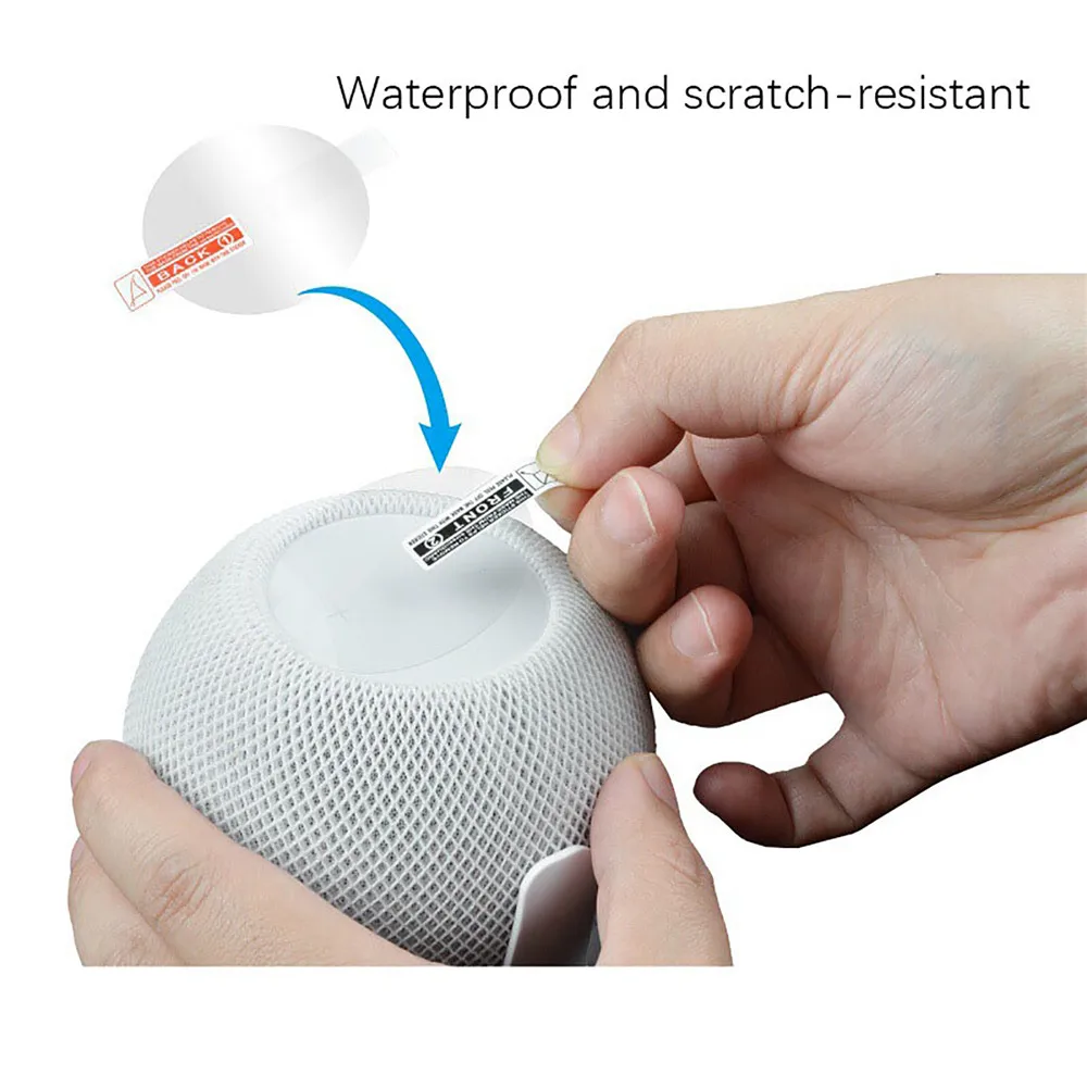 TPU Screen Protector Dust-Proof Waterproof Film for HomePod mini WIFI Speaker Accessories