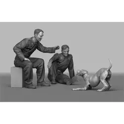1/35  Resin Model Figure GK，Unassembled and unpainted kit