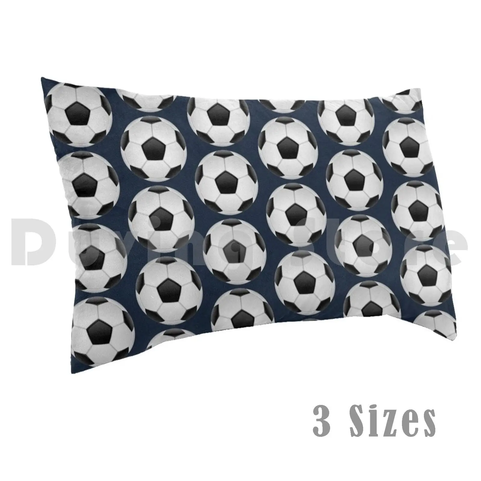 

Retro Football Pillow Case Printed 50x75 Ball Football Soccer Futsal Foot Retro Vintage Classic Modern