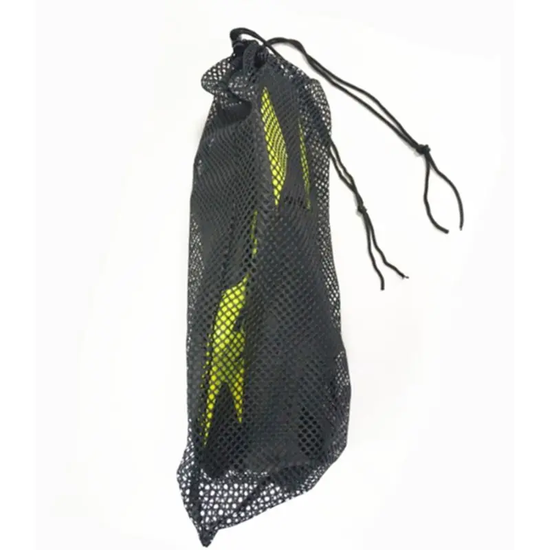 Mesh Outdoor Pouch Tali Serut Tas Nylon Bernapas Penyimpanan Karung Menyelam Snorkelling Sirip Alas Kaki Perangkat Organisasi Aksesoris