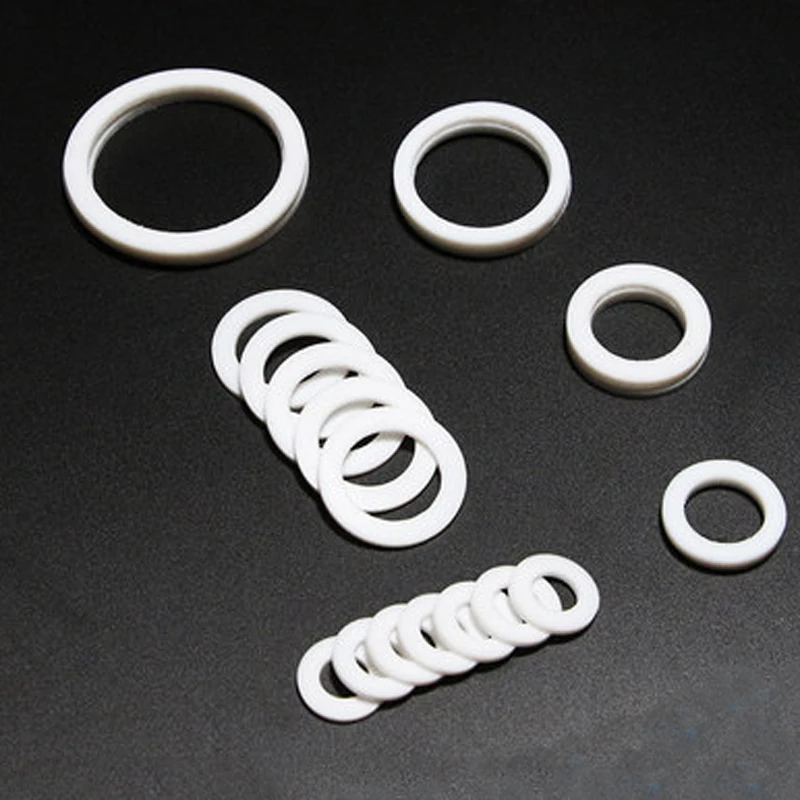 3pcs Hollow Disc Vinyl Gasket Round Pad Silicone Flat Washer Waterproof Seal Kitchen Hose Sealing Ring