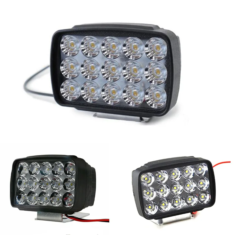 รถจักรยานยนต์Spot Light 15 LED 1000LM Motos ATV UTV Scooterแสง