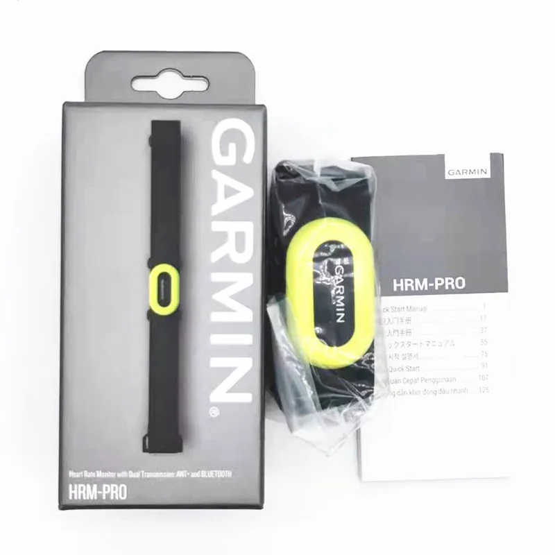 GARMIN HRM-PRO HRM-DUAL HRM3-SS 245 745 945 fenix6X ANT+ Dual-mode