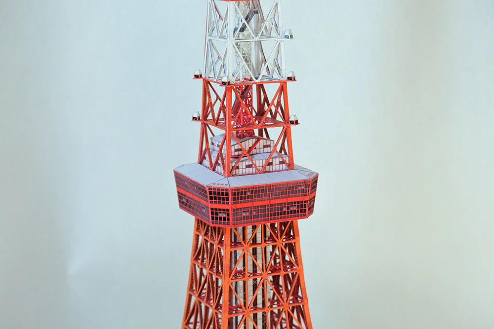 Tokyo Tower DIY Handcraft PAPER MODEL KIT Handmade Toy Puzzles papercrafts