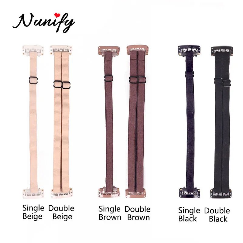 Nunify ปรับคู่ยืดสำหรับตาและคิ้วตา Lift ผม Magic Elastic Band Hold Bb คลิป