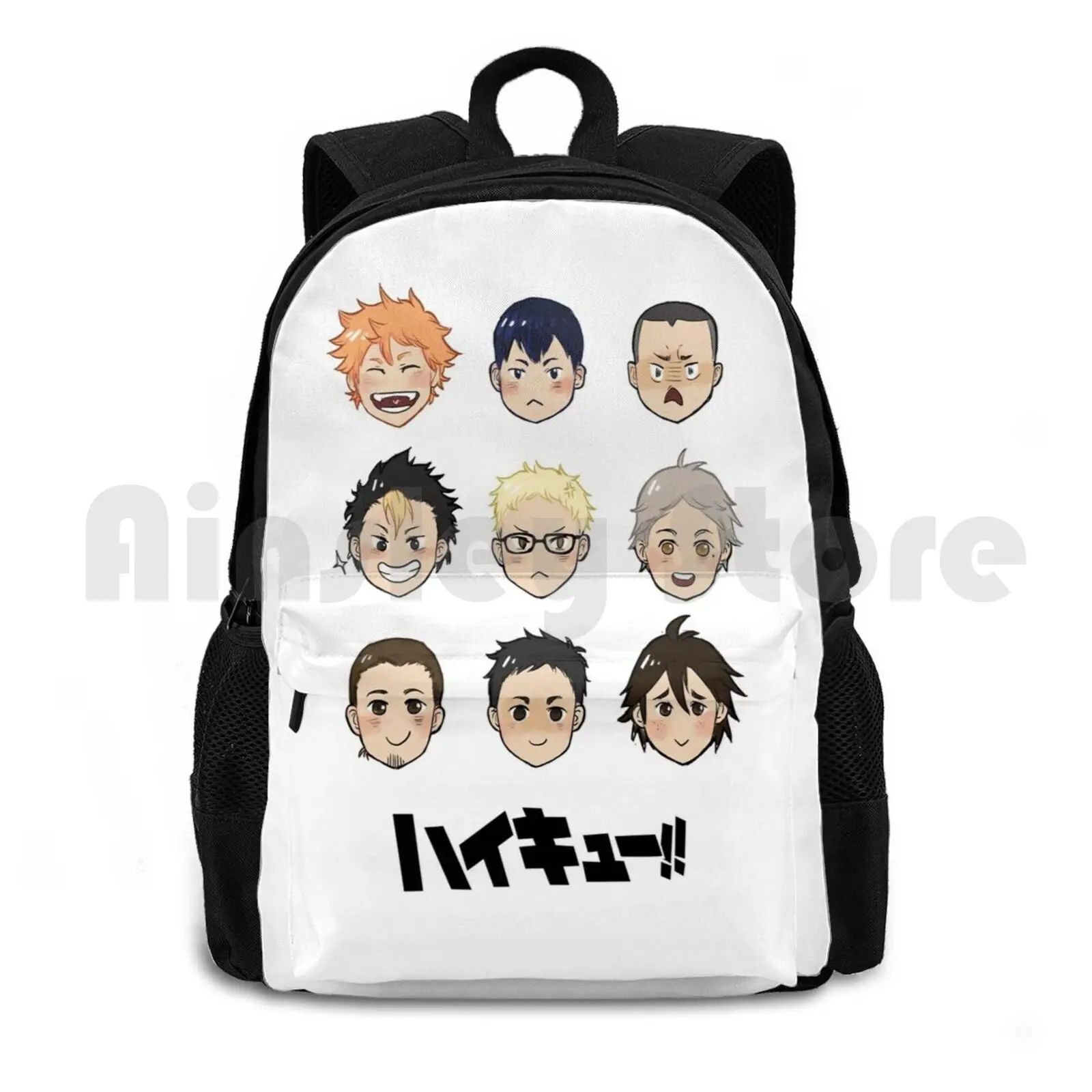 Outdoor Hiking Backpack Riding Climbing Sports Bag Manga Comics Japanese Comics Anime Karasuno Hinata Shouyo