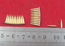 In Stock 1/6th Type 56 Weapon Semi-automatic Submachine Gun Bullet Magazine 10PCS/SET Toys Model Suit Soldier Scene Component