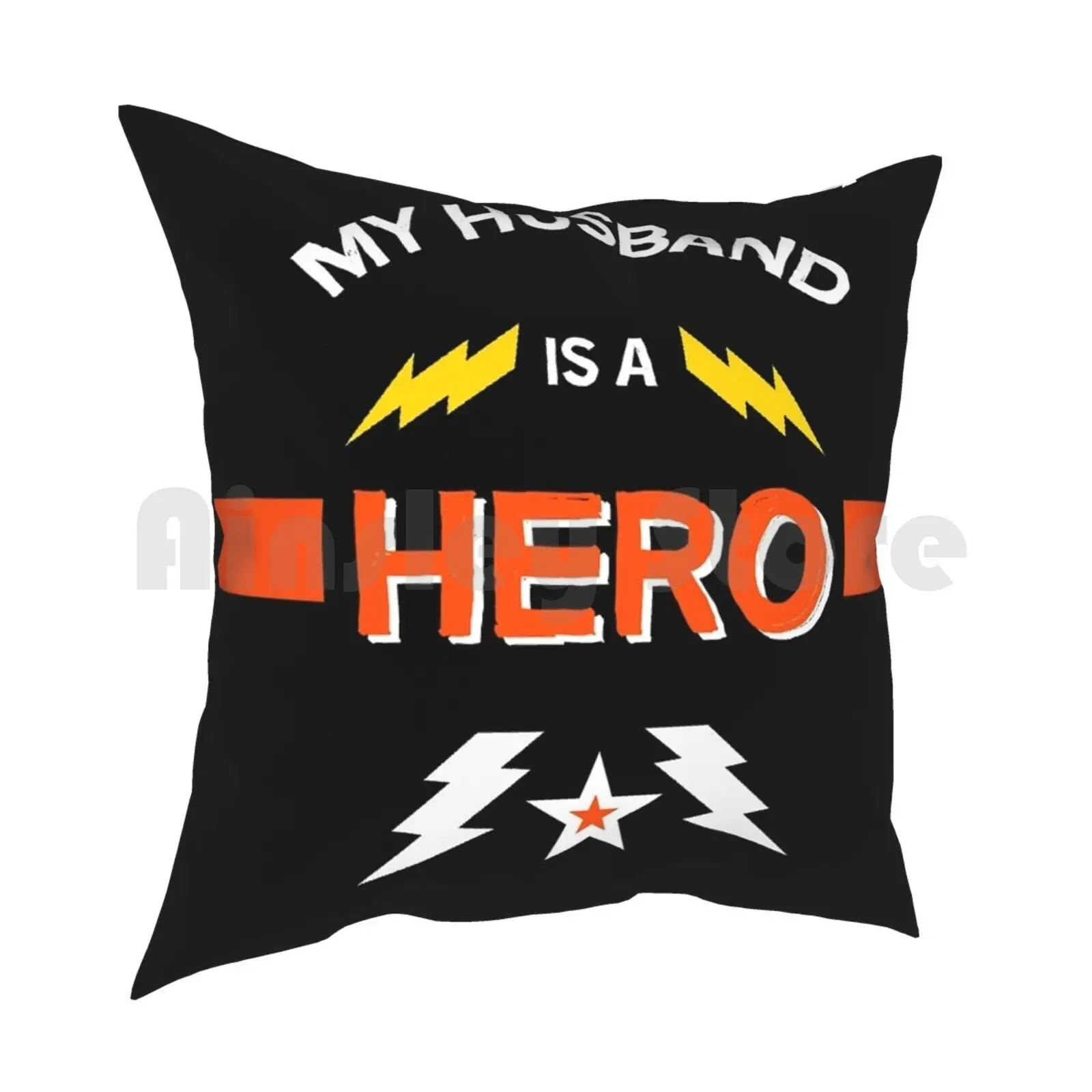 My Husband Is A Hero Shirt-Nurse Teacher Hero-Best Husband In The World-Brave Husband Outdoor Hiking Backpack Riding Climbing