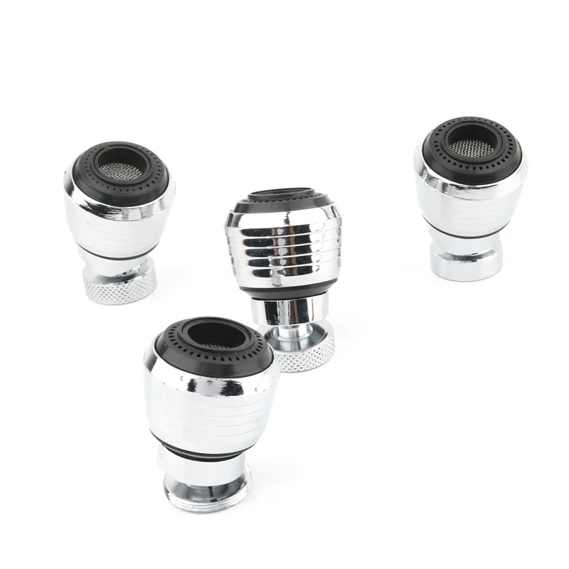 Messing 360 Drehen Swivel Wasserhahn Düse Mit Filter Wasser Wasserhahn Adapter Tap Belüfter Diffusor Küche Zubehör