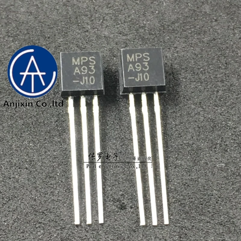 10 pezzi 100% originale nuovo transistor di potenza MPSA93 A93 TO-92 transistor stock reale